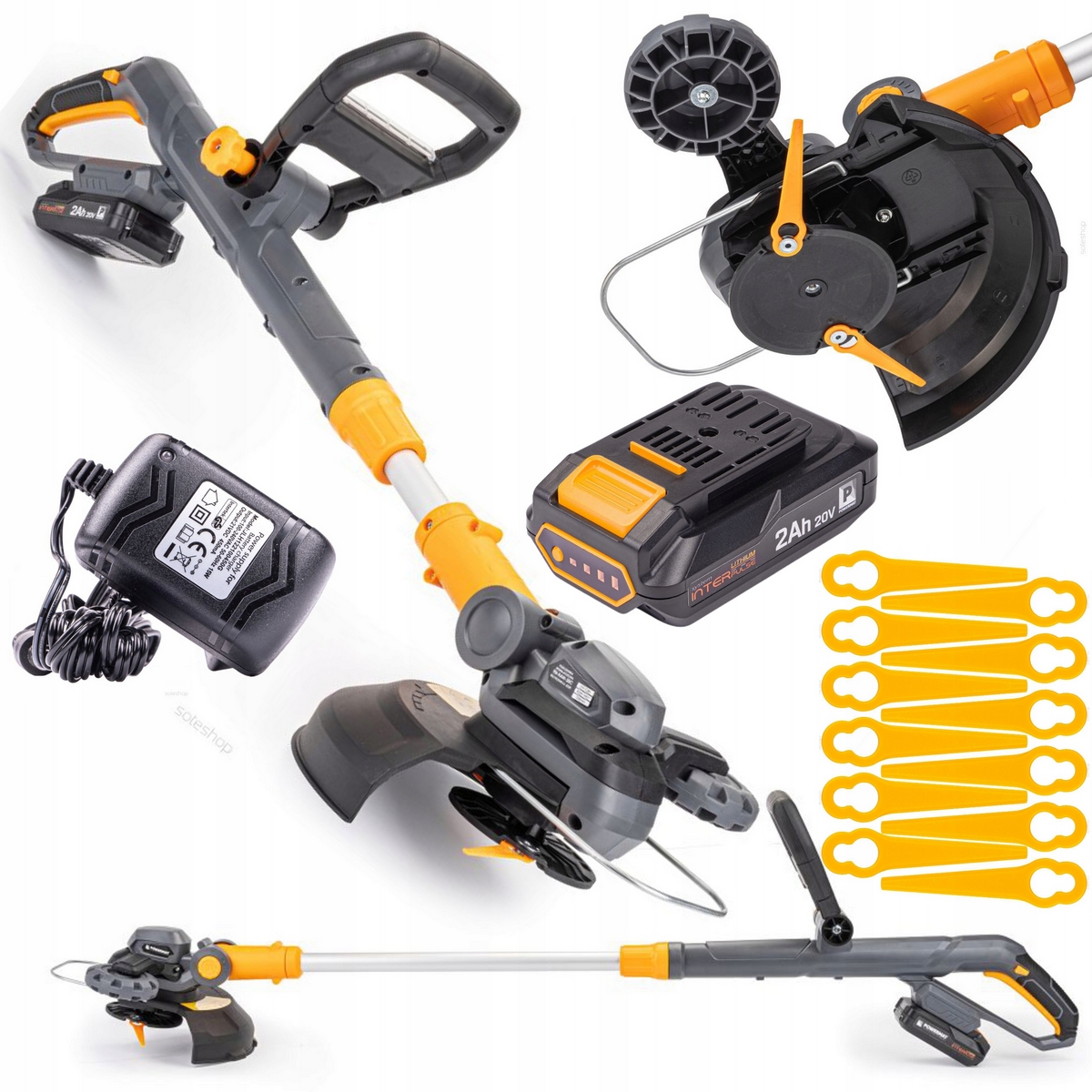 Akumulátorový vyžínač Powermat PM-PKA-20C